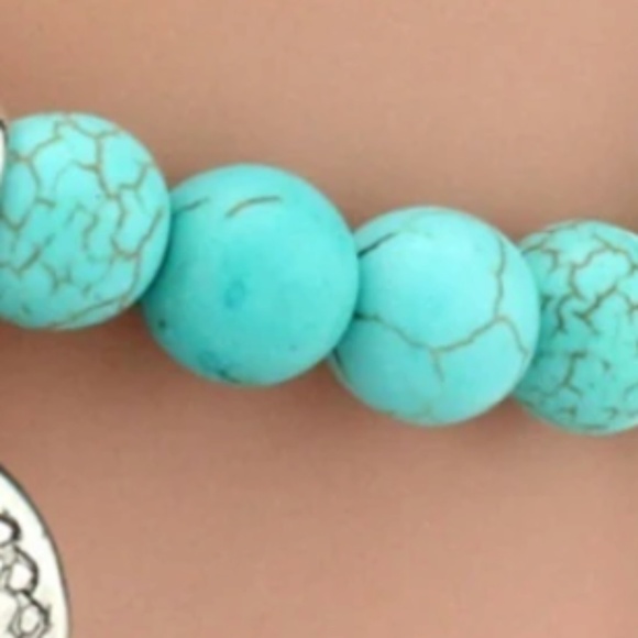 Turquoise an Silver Bracelet - Picture 4 of 4